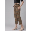 Dropship Women's Casual Printed Cotton Trouser Pant (MultiColor)