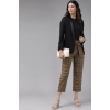 Dropship Women's Casual Printed Cotton Trouser Pant (MultiColor)