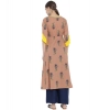 Women's Casual 3/4 th Sleeve Floral Printed Cotton Kurti (MultiColor)