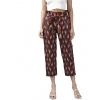 Women's Casual Printed Cotton Trouser Pant (MultiColor)