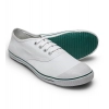 Dropship Unisex Cotton School Shoe Lace-Up (White)