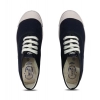 Dropship Unisex Cotton School Shoe Lace-Up (Navyblue)