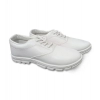Dropship Boy's Rexine School Shoe Lace-Up (White)