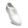 Dropship Boy's Rexine School Shoe Lace-Up (White)