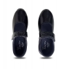 Dropship Girls Rexine Ox-Ankle Velcro Closure School Shoe (Black)
