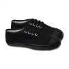 Dropship Unisex Cotton School Shoe Lace-Up (Black)