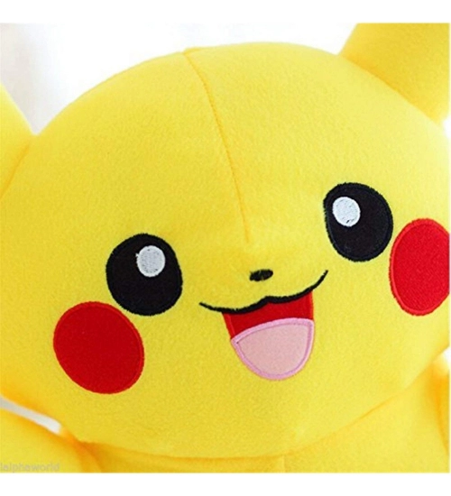 Pikachu Pokemon Stuffed Plush Toy (Yellow)