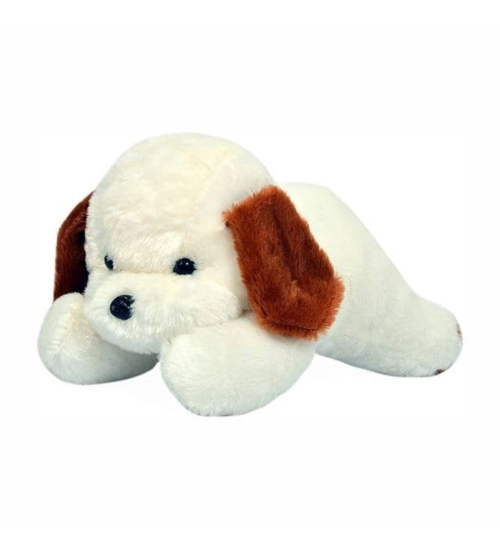 Dog Stuffed Plush Animal Toy (White)