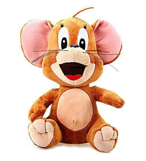 Cartoon Character Mouse Animals Stuffed Plush Toy (Brown)