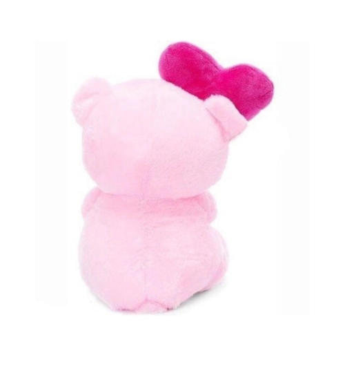 Bear with Heart Love You Balloon (Pink)