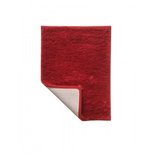 Generic Solid Polyester Bathmat (Red)