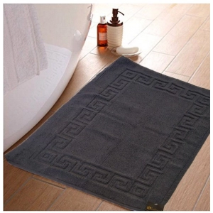 Generic Solid Cotton Hotel Bathmats (Grey)