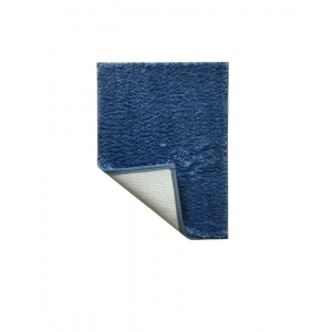 Generic Solid Polyester Bathmat (Blue)