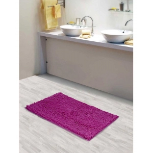 Generic Solid Polyester Bathmat (Pink)