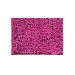 Generic Solid Polyester Bathmat (Pink)