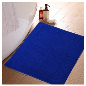 Generic Solid Cotton Hotel Bathmats (Blue)