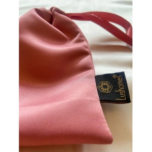 Generic Solid Satin Silk Eyemasks (Pink)