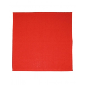 Generic Solid Cotton Place Mats and Napkin Sets (Red)