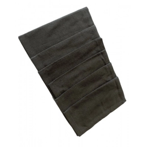Generic Solid Cotton Napkins Sets (Grey)