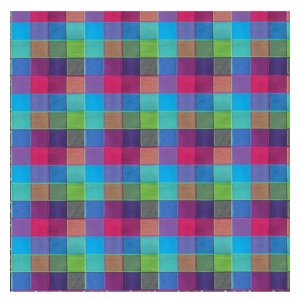 Generic Checked Cotton Checks Table Cloth (Multicolor)