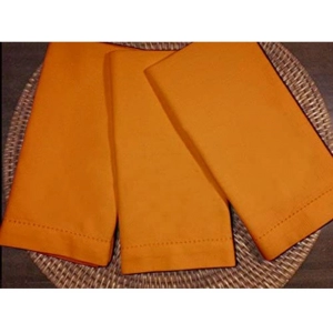 Generic Solid Cotton Napkins Sets ( Orange)