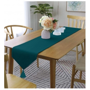 Generic Solid Cotton Table Runners (Royal Green)