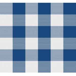 Generic Checked Cotton Checks Table Cloth (Blue)