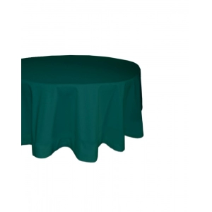 Generic Solid Cotton Plain Table Cloth (Royal Green)