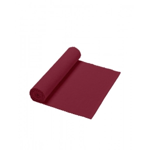Generic Ribbed Cotton Table Runners (Maroon)
