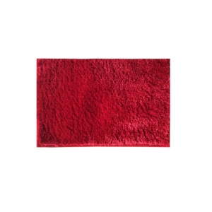 Generic Solid Polyester Bathmat (Red)