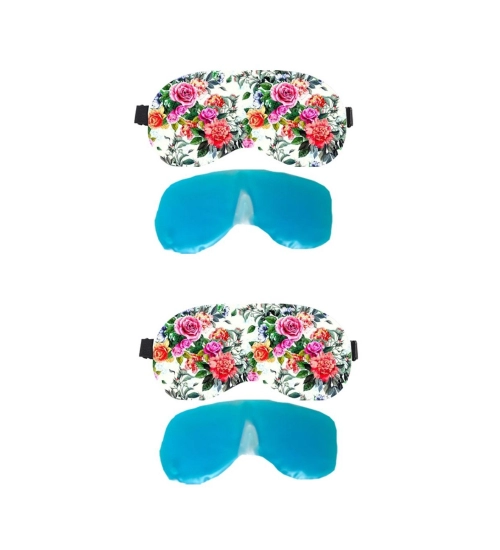 Printed Polyester Eyemasks (Multicolor)