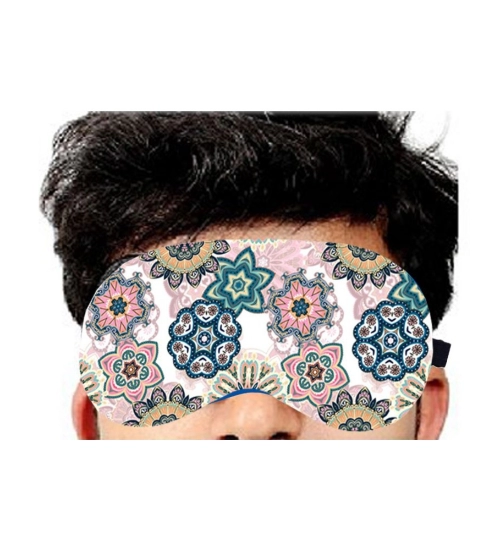 Printed Polyester Eyemasks (Multicolor)