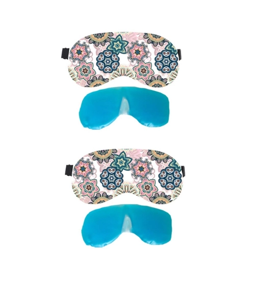 Printed Polyester Eyemasks (Multicolor)