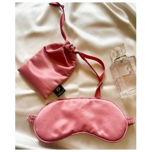 Generic Solid Satin Silk Eyemasks (Pink)