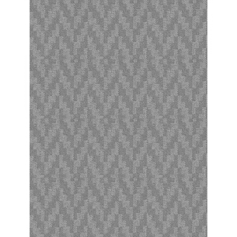 Dropship Waves Polyester Plain Shower Curtains with Plastic Eyelets (Dark Grey)