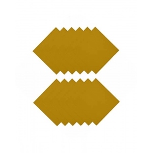 Generic Solid Cotton Napkins Sets (Mustard Yellow)