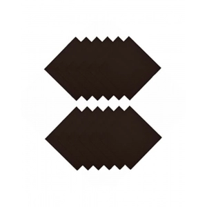 Generic Solid Cotton Napkins Sets (Brown)