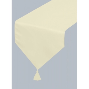 Generic Solid Cotton Table Runners (Beige)