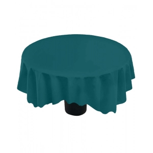 Generic Solid Cotton Plain Table Cloth (Royal Green)