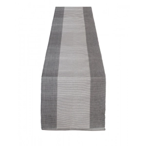 Generic Striped Cotton Table Runners (Grey)