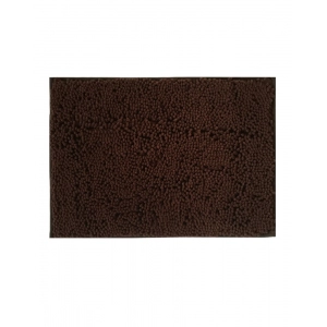 Generic Solid Polyester Bathmat (Brown)