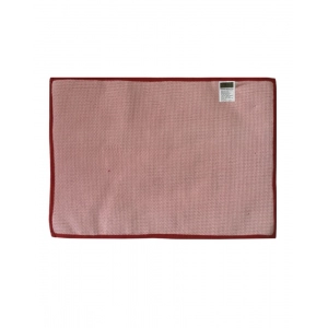 Generic Solid Polyester Bathmat (Red)