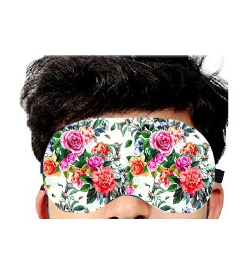Printed Polyester Eyemasks (Multicolor)