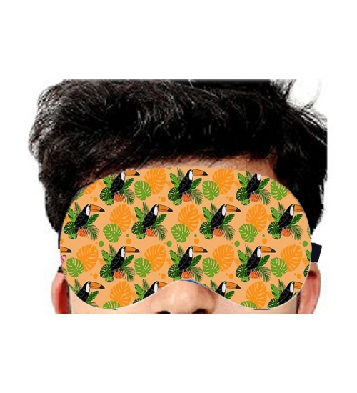 Printed Polyester Eyemasks (Multicolor)