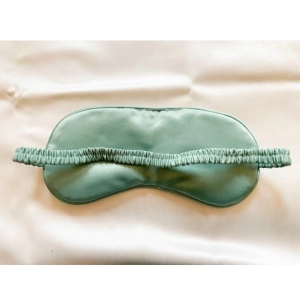 Generic Solid Satin Silk Eyemasks (Green)