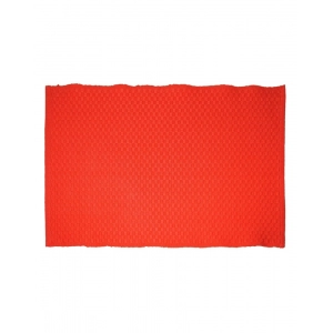 Generic Solid Cotton Place Mats and Napkin Sets (Red)