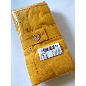 Generic Solid Cotton Napkins Sets (Yellow)