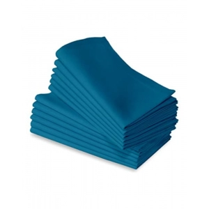 Generic Solid Cotton Napkins Sets (Turquoise green)