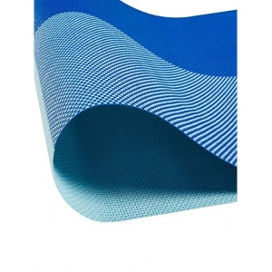 Generic Dot Vinyl Place Mats Sets (Blue)