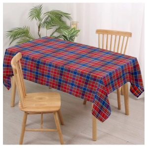 Generic Checked Cotton Checks Table Cloth (Multicolor)